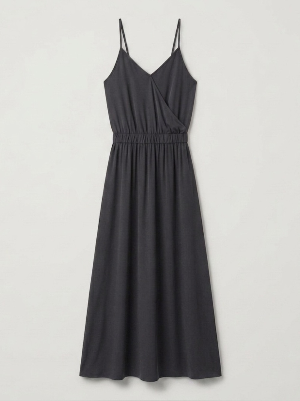 Women's Vera Moda Dark Grey Maxi Dress - Size XS